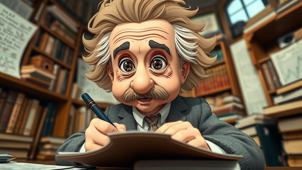 Ông đã phát triển thuyết tương đối và lý thuyết cơ học lượng tử.