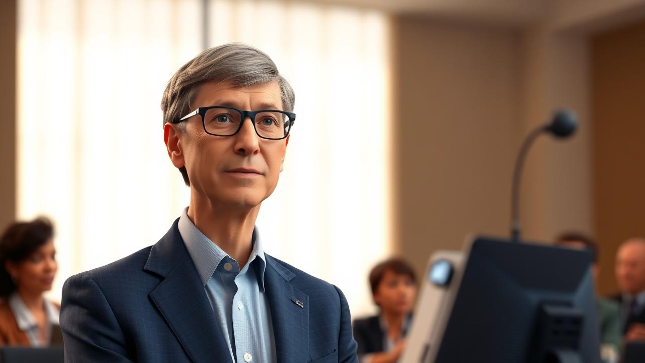 Bill Gates chia sẻ về sự tập trung của quỹ vào giáo dục và sức khỏe.