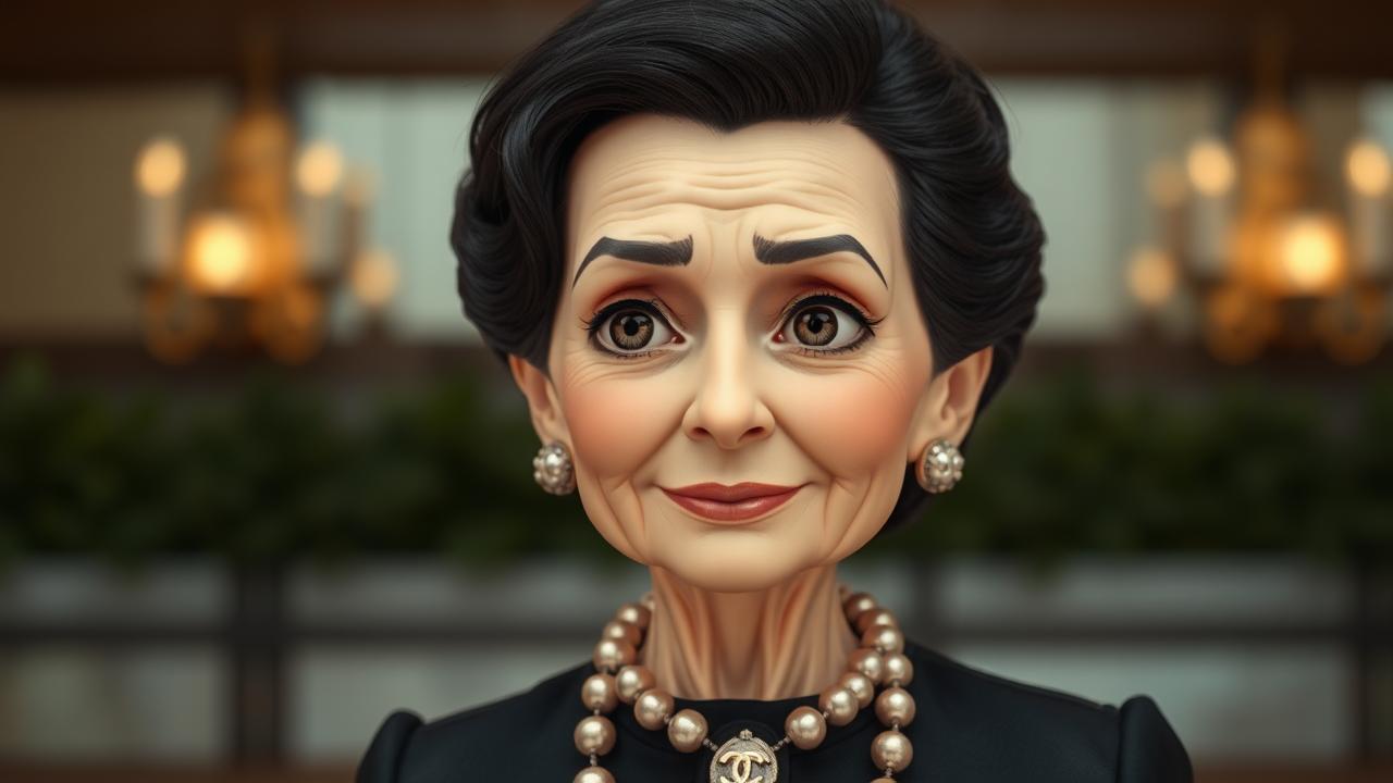 Coco Chanel gật đầu, lòng tràn đầy niềm tin, nhưng lo lắng về sức khỏe.