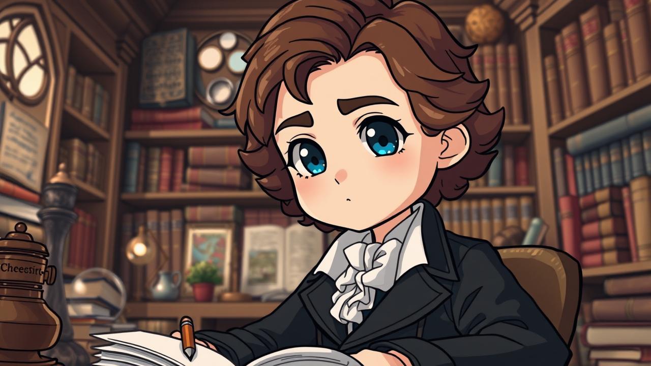 Isaac Newton tự hỏi về quy luật tự nhiên trong khi nghiên cứu.