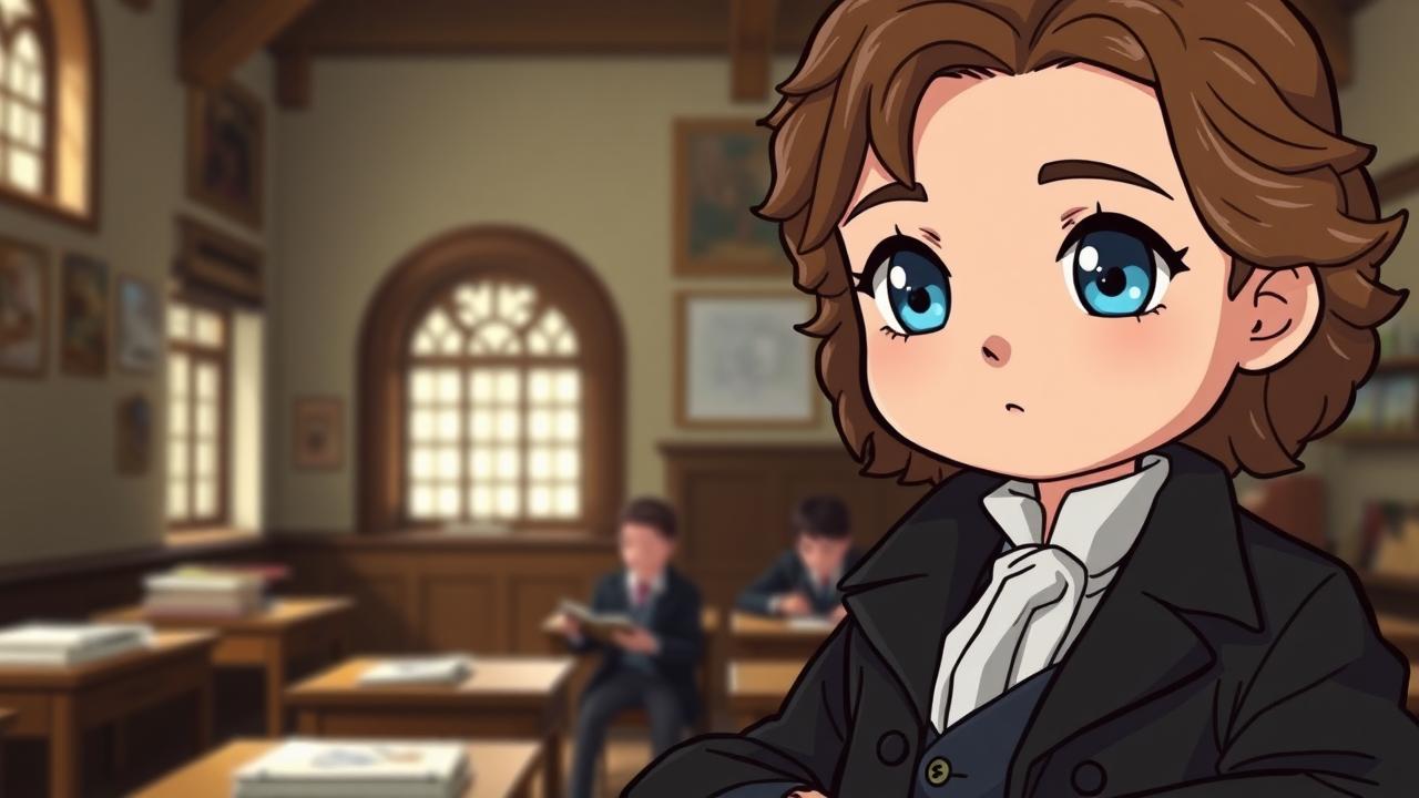 Isaac Newton nhớ lại những kỷ niệm trường học và tài năng toán học của mình.