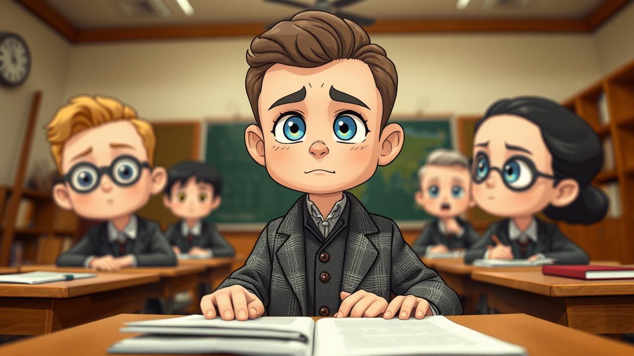 Thomas Edison khiến thầy cô thất vọng vì học không giỏi.